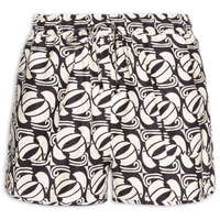 Short Feminino Tuca Xadrez - Preto
