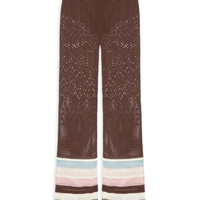 Calça Feminina Tricot Cacau - Marrom