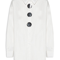Camisa Feminina Oversized - Off White