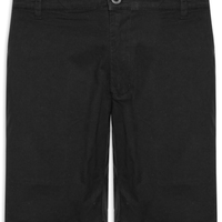 Bermuda Masculina Em Sarja Color - Preto