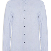 Camisa Masculina Social Tech - Azul