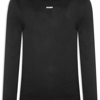Suéter Masculino Slim-Fit Crew Neck San Cassius-C2 - Preto