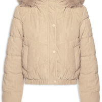 Jaqueta Puffer Feminina - Bege
