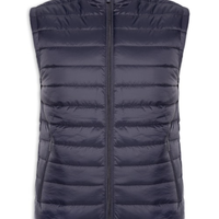 Colete Masculino Puffer Com Saquinho - Azul
