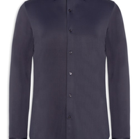 Camisa Masculina Social Slim Fit Tech Dots Respirável - Azul