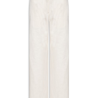 Calça Feminina Linho Recorte - Branco