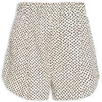 Short Feminino De Algodão Geo Starlight - Preto