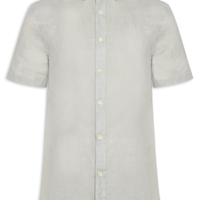 Camisa Masculina Formentera Puro Linho - Cinza