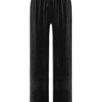 Calça Feminina De Moletom Plush - Preto