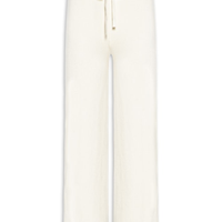 Calça Feminina Peluciada Em Tricot - Bege