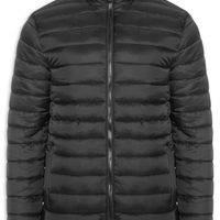 Jaqueta Masculina Puffer Dupla Face - Cinza