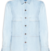 Camisa Jeans - Azul