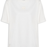 Camiseta Feminina CBF NK Tonal Tee Off White