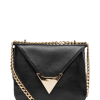 Bolsa Feminina Couro Média - Preto