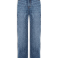 Calça Jeans Feminina Mom New Basic - Azul