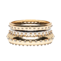 Kit De Braceletes Feminino - Dourado