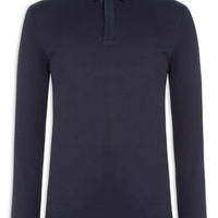 Polo Masculina Térmica Manga Longa - Azul