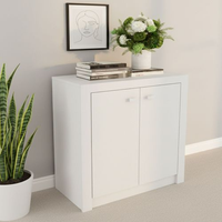 Balcão para Escritório 60cm com 2 Portas e 1 Prateleira ME4103 Branco