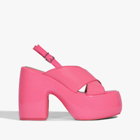 Sandália Feminina Meia Pata Velma - Rosa