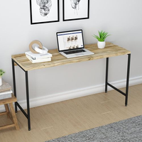 Escrivaninha Mesa Escritório Estilo Active 135cm Industrial Yescasa Carvalho Carvalho