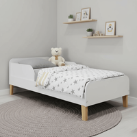 Cama Infantil Solteiro Montessori Branco
