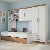 Quarto Infantil Chiara Phoenix Baby Branco/Carvalho
