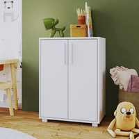 Balcão Infantil 2 Portas 1 Prateleira Casatema Branco