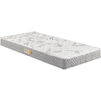 Colchão Solteiro D23 Ecoline Bordado 78x188x14cm Ecoflex Cinza