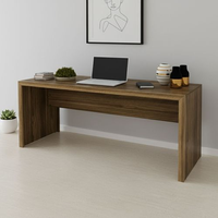 Escrivaninha Mesa Escritório ME4109 163cm Nogal Nogal