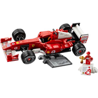 LEGO® Icons - Ferrari F2004 e Michael Schumacher