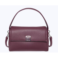 Bolsa Calvin Klein Feminina Shoulder Emblema Aop Metálico - Bordo Bolsa Calvin Klein Feminina Shoulder Emblema Aop Metálico Bordo u