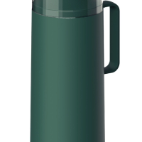 Garrafa Térmica Tramontina Exata Verde Com Ampola De Vidro 1 Litro