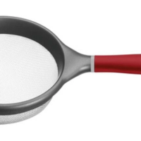 Peneira Tramontina Vermelha Em Inox Verano 13cm