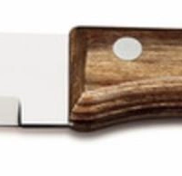 Faca Jumbo Em Inox Tramontina 5" Cabo Polywood Castanho