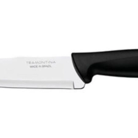 Faca Chef Tramontina Em Aço Inox 6" Preto Plenus