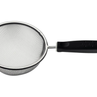 Peneira Tramontina Utilitá Em Nylon Com Cabo Preto 13cm
