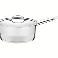 Panela Tramontina Professional 16cm Em Aço Inox Com Detalhe Satinado