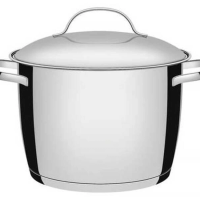 Caldeirão 24cm Tramontina Allegra Em Aço Inox