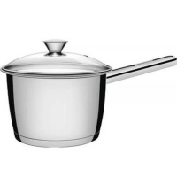 Caldeirão Tramontina Allegra Aço Inox Com Cabo Tampa De Vidro 16cm