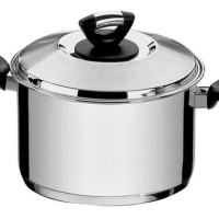 Caldeirão Tramontina Solar Baquelite Aço Inox 24cm