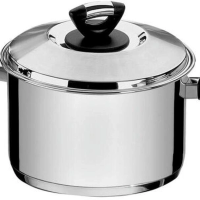 Caldeirão Tramontina Solar Baquelite Aço Inox 28cm