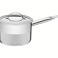 Caldeirão Fundo Tramontina Professional 16cm Em Aço Inox Com Detalhe Satinado