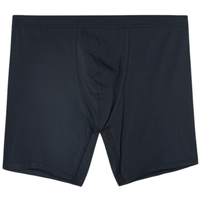 Cueca Shorts Em Algodão Supima Elástico - Azul