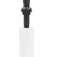 Dosador De Sabão Tramontina Em Inox Black Com Recipiente Plástico 500ml E Revestimento PVD