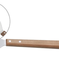 Escova Para Grelhas Tramontina Churrasco Com Lâmina Em Inox E Cabo De Madeira 41,7cm
