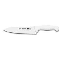 Faca Para Carne 10" Tramontina Profissional Com Lâmina Em Aço Inox E Cabo Em Polipropileno Branco