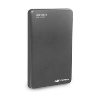 Case de HD 2,5 C3Tech CH-200GY SATA USB2.0 Cinza