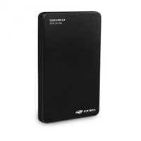 Case de HD 2,5 C3Tech CH-200BK SATA USB2.0 Preto