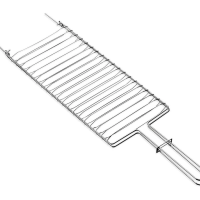 Grelha Tramontina Churrasco 42x23cm Em Aço Inox