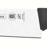 Faca Para Carne Tramontina Profissional Com Lâmina De Aço Inox E Cabo De Polipropileno Preto Com Proteção Antimicrobiana 10"